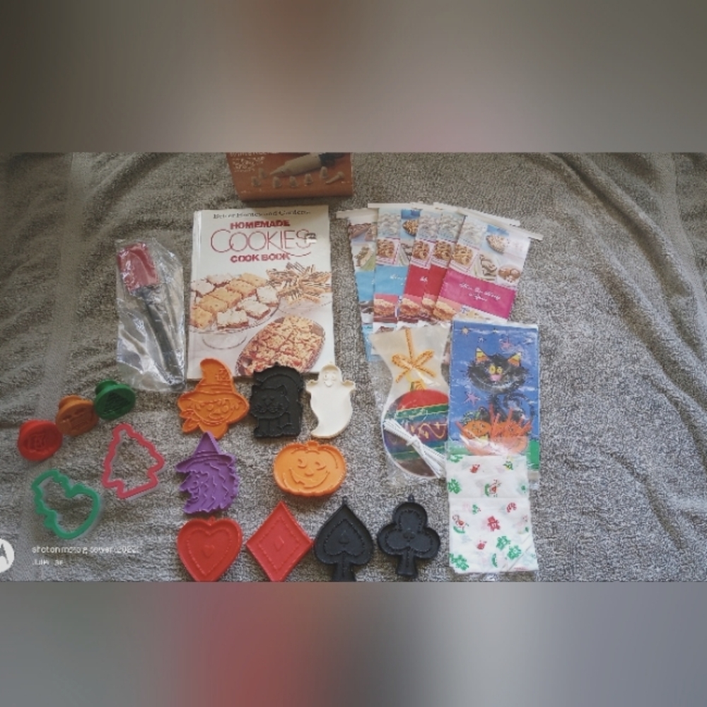 Vintage baking lot